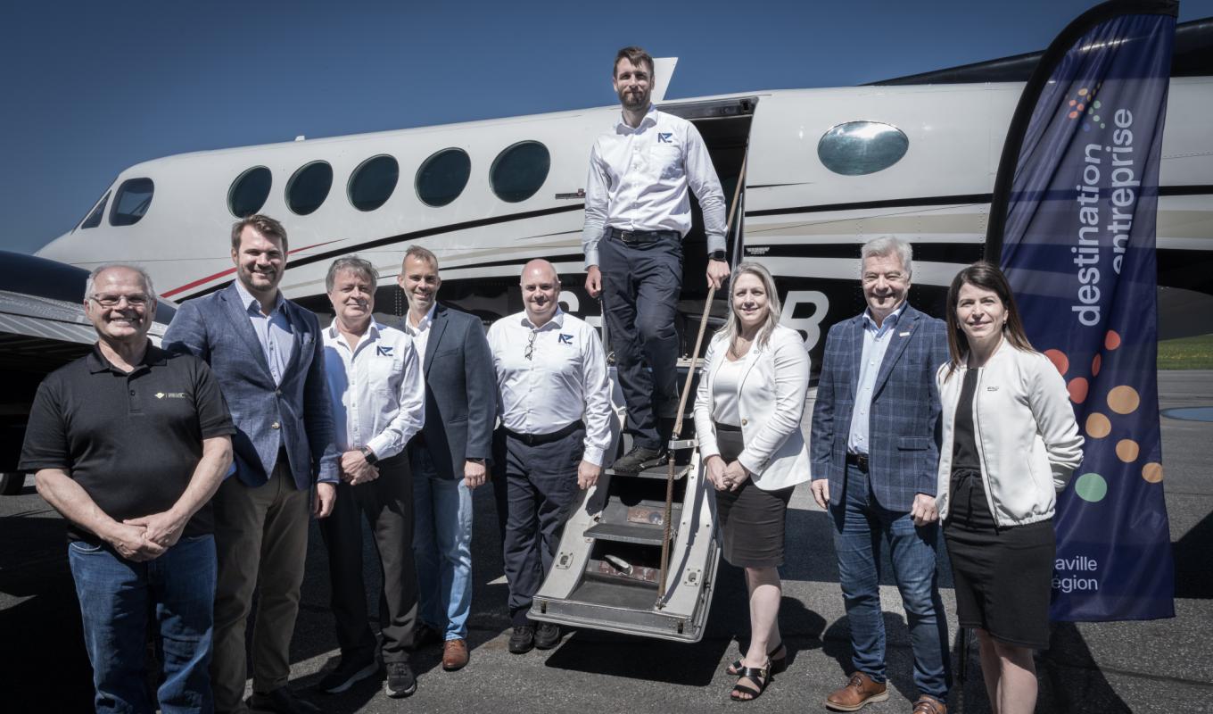 Victoriaville : nouveau service de vols d’affaires nolisés  à l’Aéroport régional André-Fortin