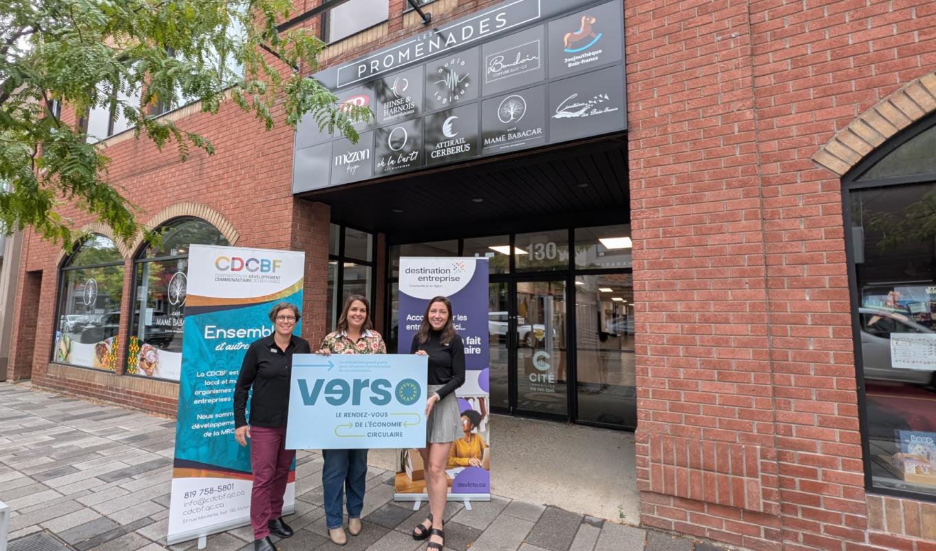 VersO reçoit 20 000$ pour inspirer le changement durable