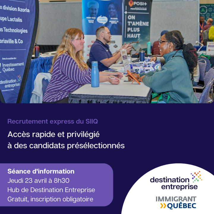 Déjeuner-conférence | Le Recrutement express du SIIQ