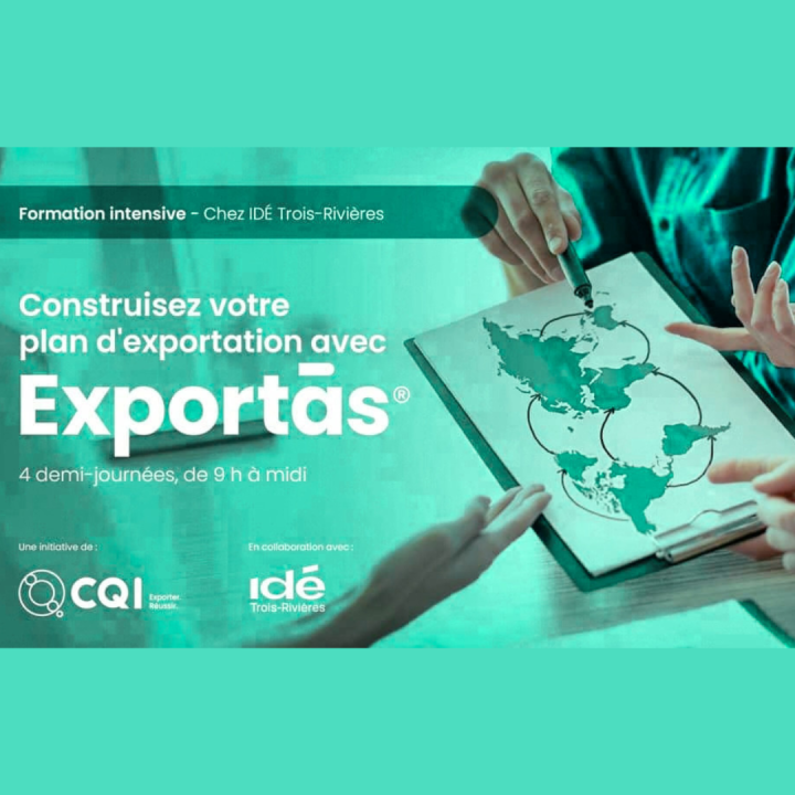 Construisez votre plan d'exportation avec Exportas